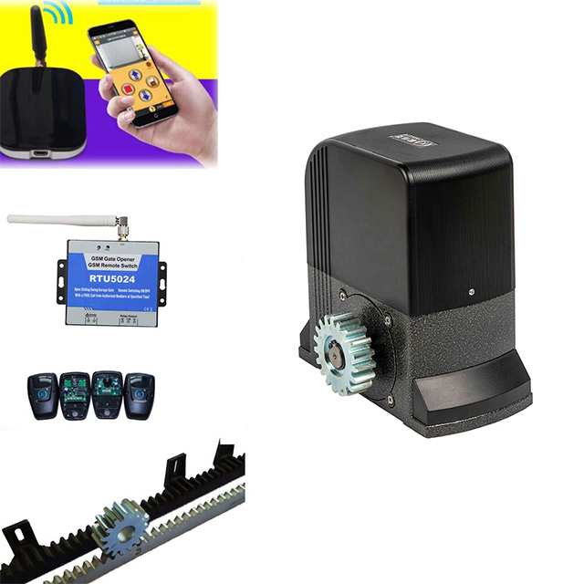 DC/AC Electric Spliting Door Motor 24V Рабочий напряжение китайского стиля автоматического раздвижного затвора для Villa
